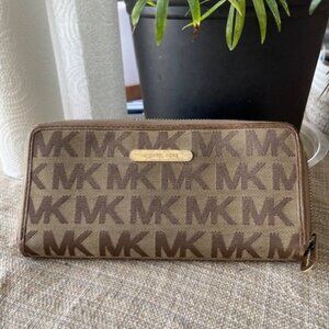 MK Zip Around Wallet